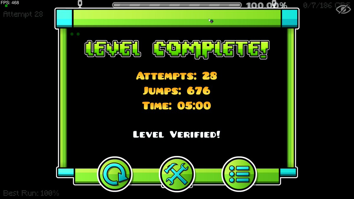 breakcorist's tweet image. BREAKCORE BY WOOFELGD VERIFIED!!! 19,763 ATTEMPTS (POSSIBLY MAIN LIST?)