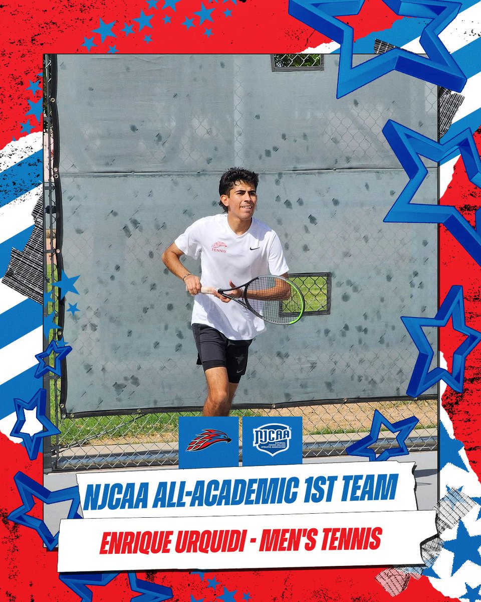 Congratulations to Enrique Urquidi on being named to the NJCAA All-Academic 1st Team!