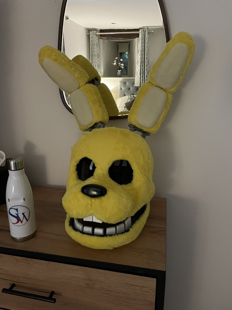 Smith_Robotics's tweet image. NEW SILVER EYES SPRING BONNIE HEAD MADE!!!