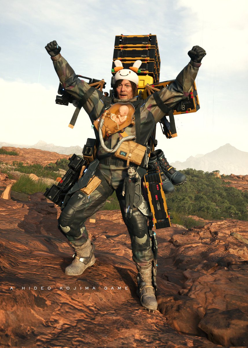 How do I look? 🐰
#DeathStranding2OnTheBeach