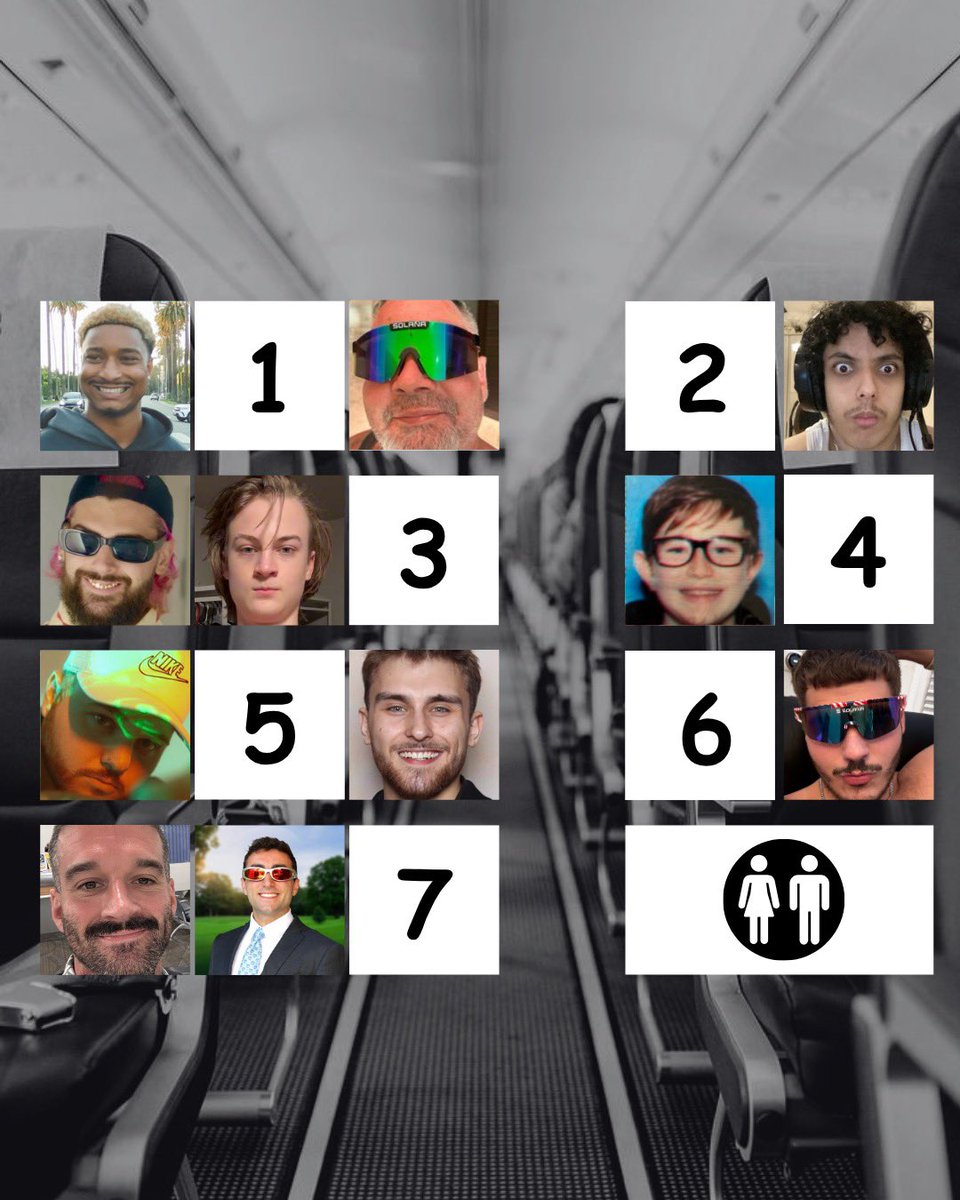 What seat would you choose?
