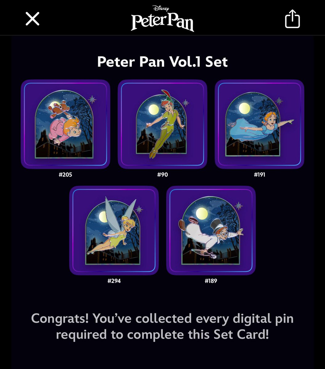 Aeron (@aleon523) on Twitter photo Closed my Peter Pan <a href="/DisneyPinnacle/">DisneyPinnacle</a> set last night! The marketplace came in handy and I found a couple deals. Closed my Peter Pan <a href="/DisneyPinnacle/">DisneyPinnacle</a> set last night! The marketplace came in handy and I found a couple deals.