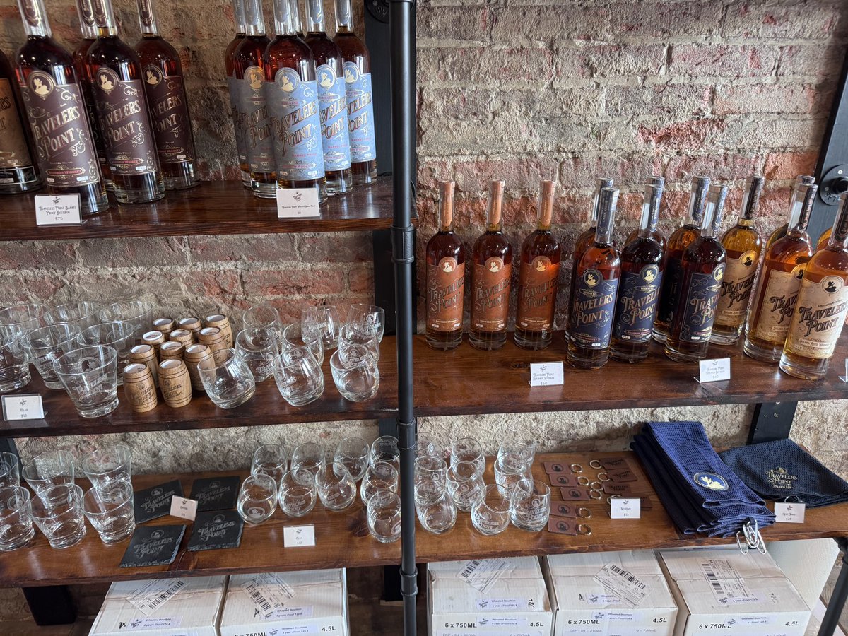 RickStevens63's tweet image. Made the trek to Kirklin today to attend the opening of Travelers Point Distillery & see our good friend Adam!!
#TheBossOfMe took care of the taste testing as I am 21 years sober. 🤷♂️
#AllTimeDesignatedDriver