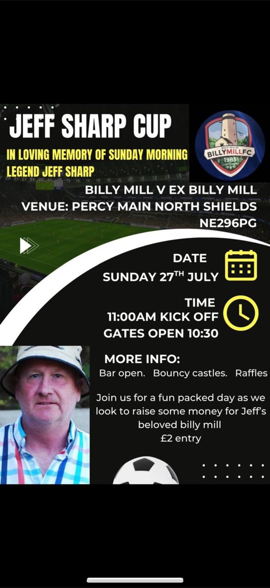 NorthShields BillyMill tweet media
