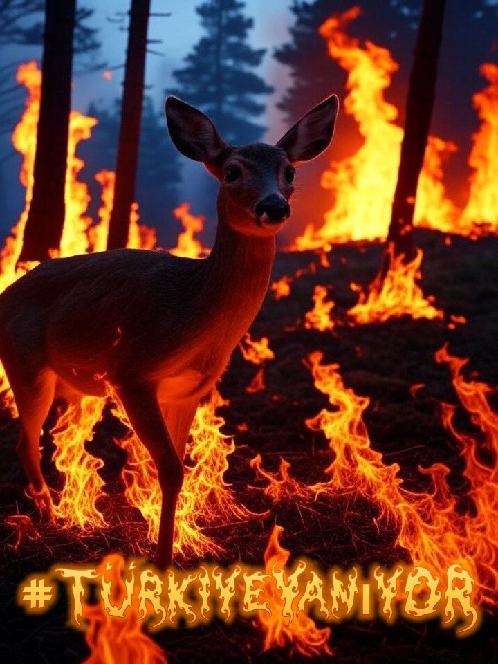 Can kaybı yokmuş bakan bey ormanda yananlar can değil mi.!
#HükümetYangınlarıDurdur
#TürkiyeYanıyor