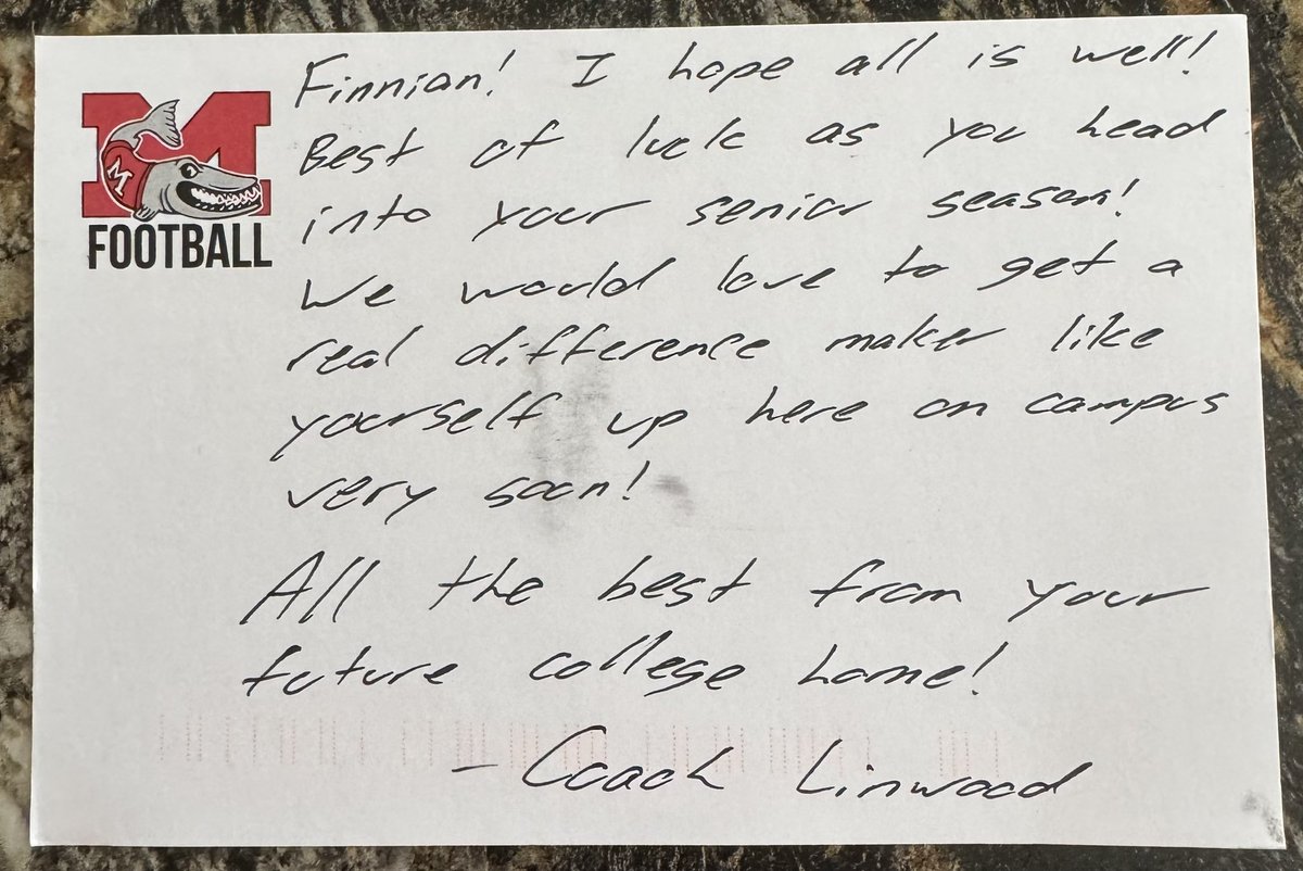 Finn Keenan 2026 QB (@finniankeenan) on Twitter photo Thank you <a href="/keegan_linwood/">Keegan Linwood</a> for the note! Can’t wait to visit <a href="/MuskingumFB/">Muskingum Football</a> for a game and see the campus! Thank you <a href="/keegan_linwood/">Keegan Linwood</a> for the note! Can’t wait to visit <a href="/MuskingumFB/">Muskingum Football</a> for a game and see the campus!