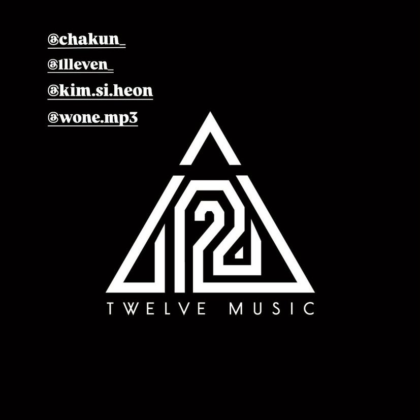 nugupromo's tweet image. VILLAINX, home to former NOIR's Siheon (SANUL) and former Electroboy's Chakun, has rebranded as 12 MUSIC, with its producer team renamed TWLV.