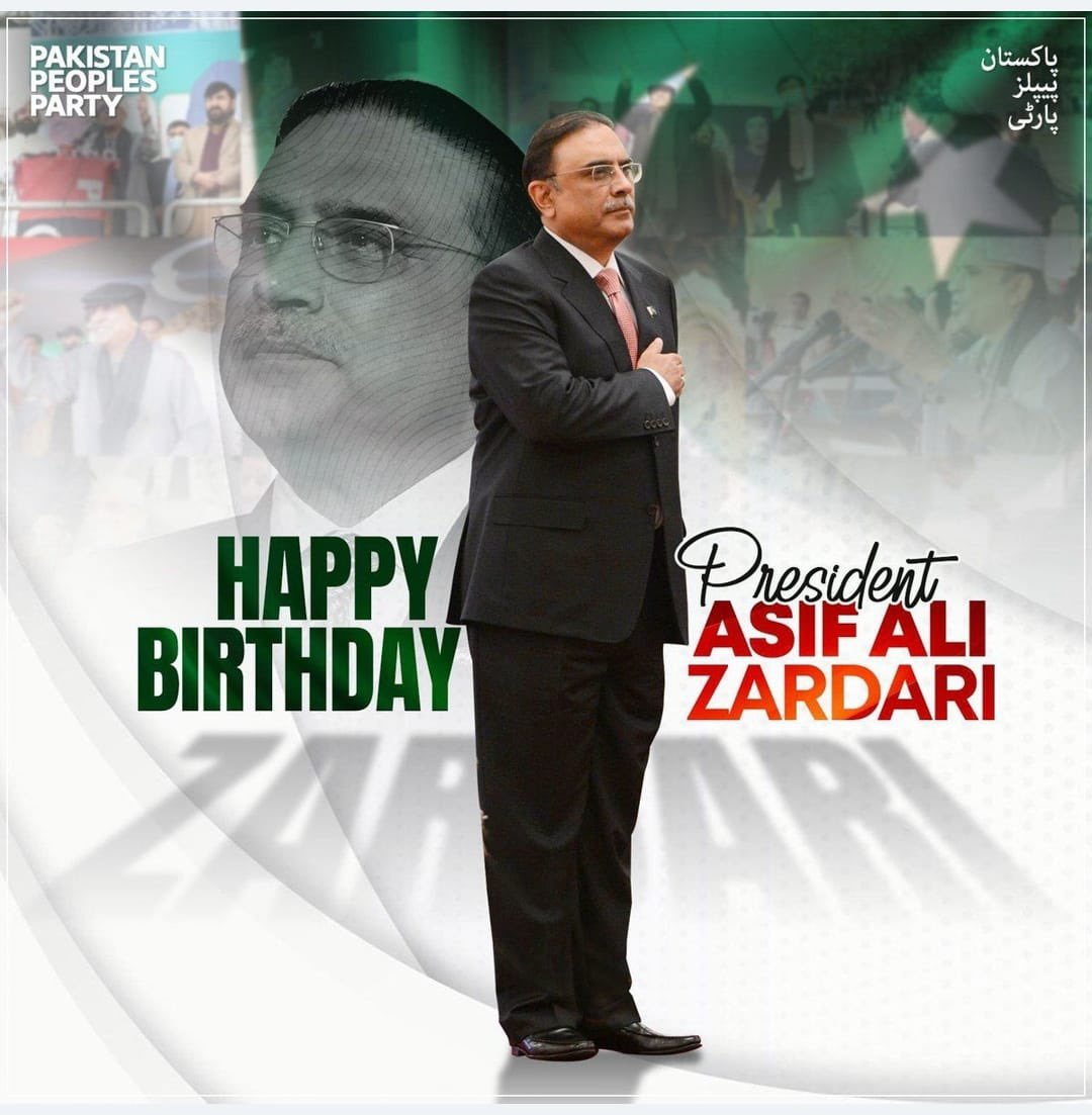 PPP Digital Global (@pppdigitalglob_) on Twitter photo Birthday Prayer Message for Marde Hur Fatahe Zandaan Shenshahe Mufahimat Wafa Shaar President of Pakistan
By: <a href="/ChNaveedPPP/">Chaudhry Naveed PPP UK 🇬🇧🇵🇰🇱🇾</a>
Asif Ali Zardari
On this blessed day, we offer our heartfelt prayers and best wishes on the birthday of President Asif Ali Zardari, a symbol of Birthday Prayer Message for Marde Hur Fatahe Zandaan Shenshahe Mufahimat Wafa Shaar President of Pakistan
By: <a href="/ChNaveedPPP/">Chaudhry Naveed PPP UK 🇬🇧🇵🇰🇱🇾</a>
Asif Ali Zardari
On this blessed day, we offer our heartfelt prayers and best wishes on the birthday of President Asif Ali Zardari, a symbol of