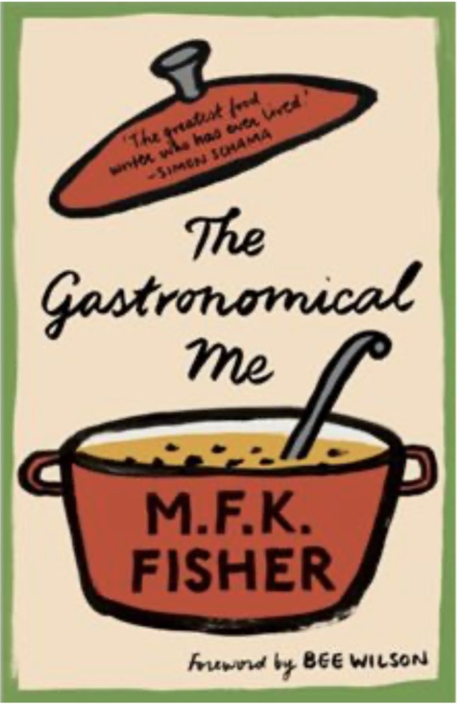 MPapianne's tweet image. psst @enraje tu connais cette feue critique gastronomique US, Mary Frances Kennedy Fischer ?
Mon cheum m'a offert son "The gastronomical me", ça te plairait je pense . Très bien écrit, drôle, sens de l'observation et du rythme.
Ensuite j'attaque : "How to cook a wolf."