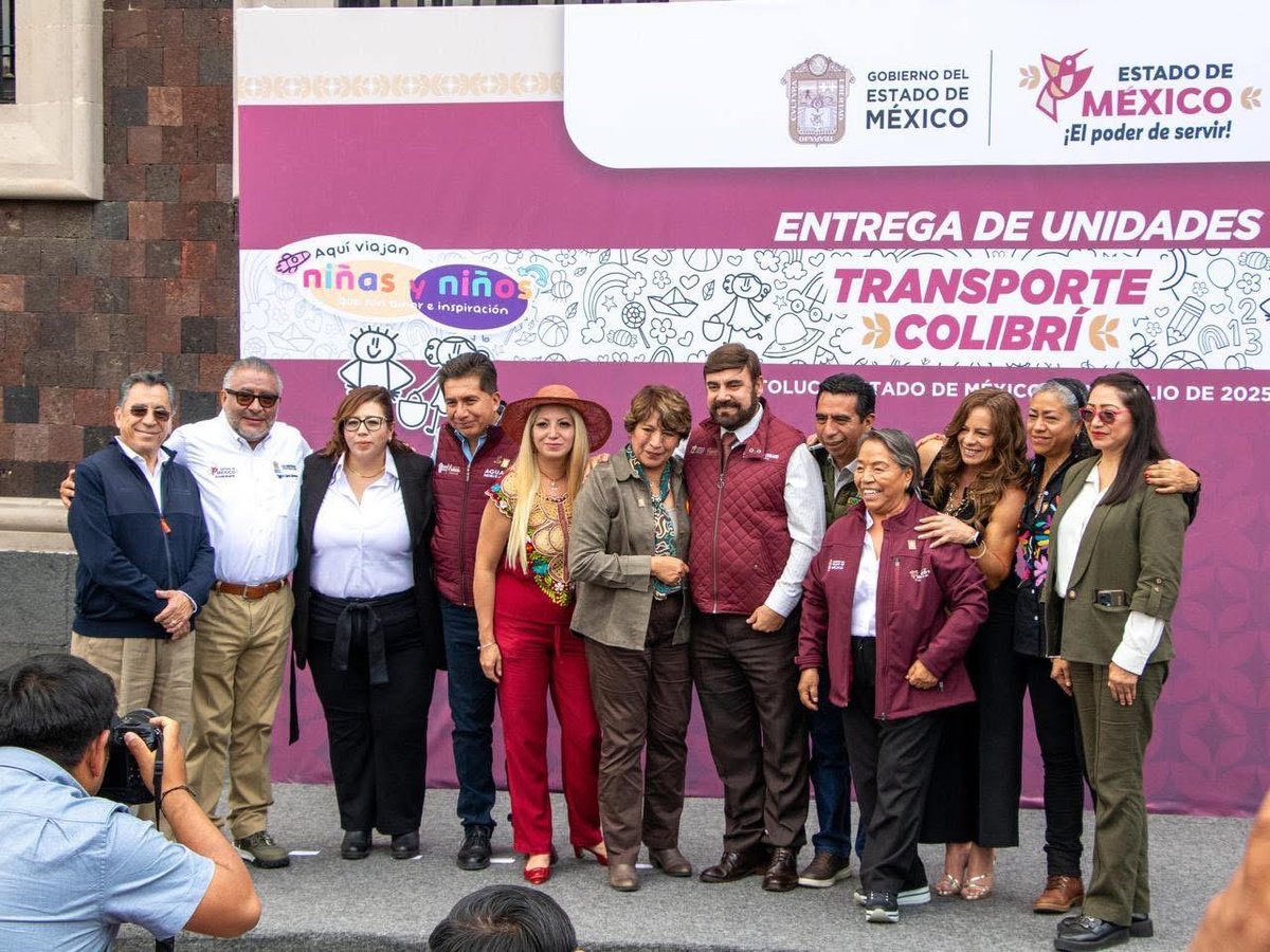 🟠 Gracias al gobierno de la Mtra. <a href="/delfinagomeza/">Delfina Gómez A.</a>, el <a href="/Issemym/">ISSEMYM</a> recibe dos unidades del programa Transporte Colibrí para que nuestros pacientes oncológicos o personas con discapacidad, cuenten con un traslado seguro hacia nuestros centros de salud. #ElPoderDeSevir
