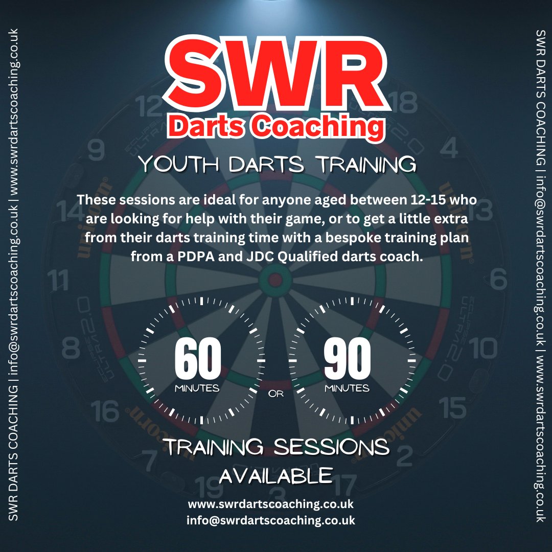 SWRDartsCoach's tweet image. swrdartscoaching.co.uk/booking
more and more sessions slots now available with me, a qualified and accredited darts coach.
#worldmatchplay #worldmatchplaydarts #darts #dartscoach