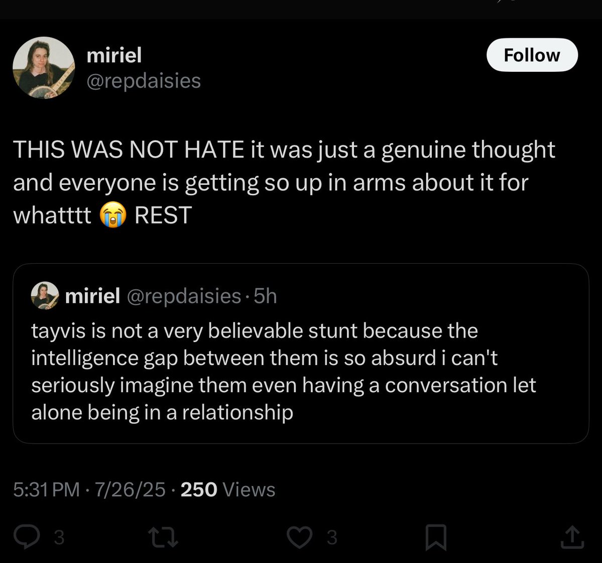 torturedkat's tweet image. gaylors will say the most stupidest shit and when they rightfully get called out it’s “it wasn’t hate” dumb ass
