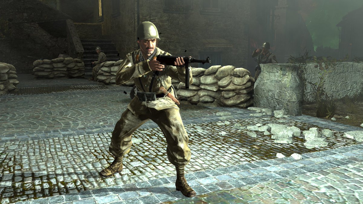 HooptyBooty's tweet image. Changed the Blackshirts into soldiers of the 4ª Divisione di fanteria “Livorno”, the italian unit that was stationed at the 82nd Airborne dropzones near Gela
Also added a mustache to one of the heads, everybody loves mustaches