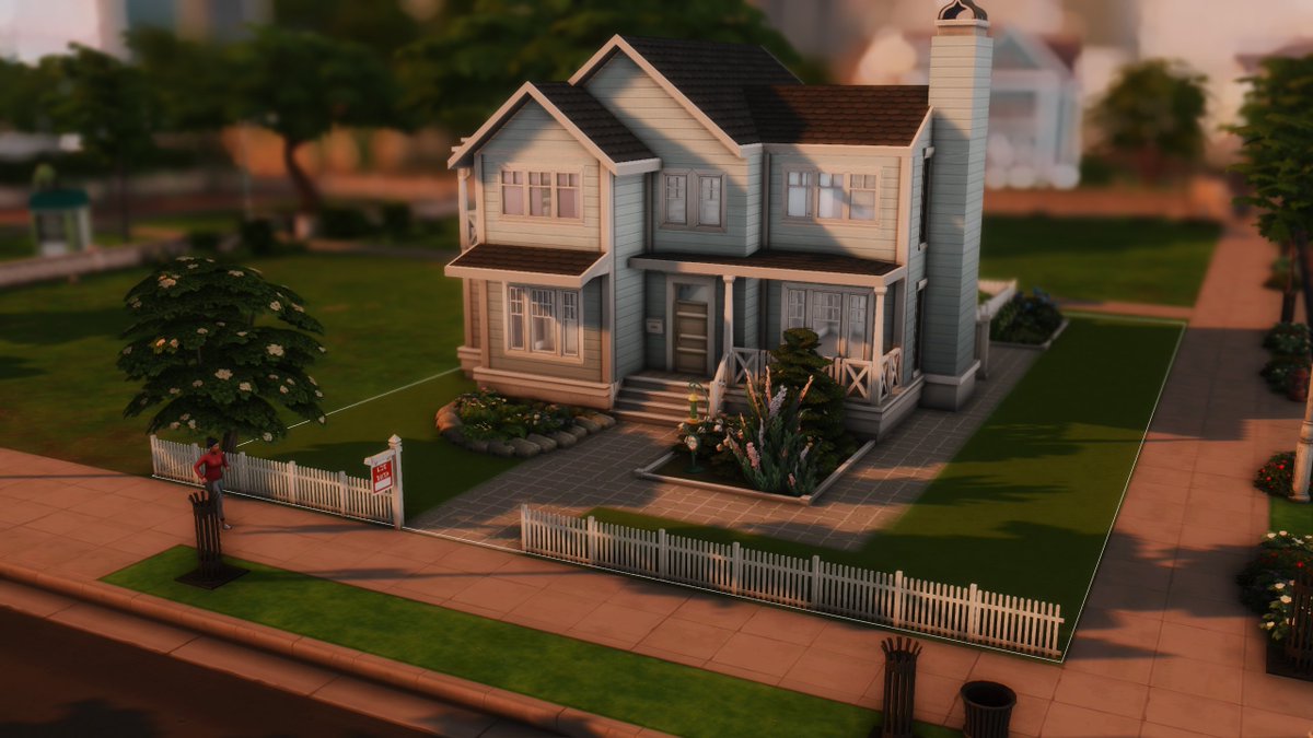 simsbyfinch's tweet image. New house in Newcrest for sale! Shell available on the gallery under 🤍simsbyfinch