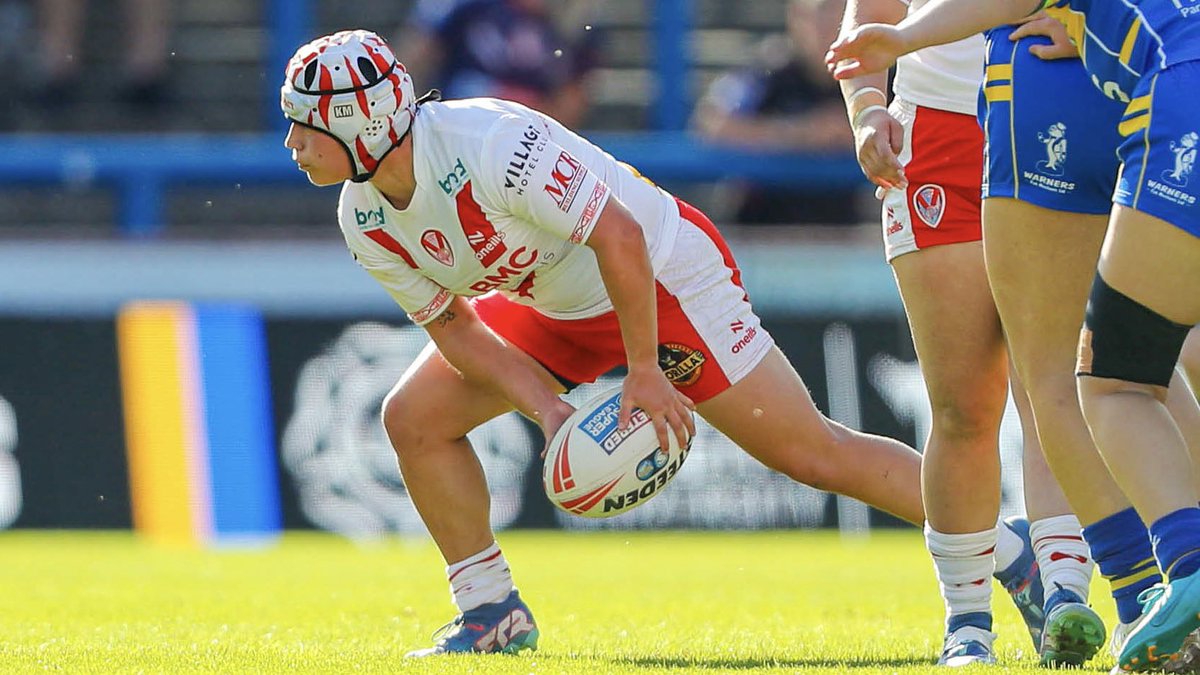 saints1890women's tweet photo. Well done to Naomi, Katie, Luci &amp; Dani on being named in @rlworld’s Women’s Team of the Month! 👏 

#COYS https://t.co/WIDTboG8vX