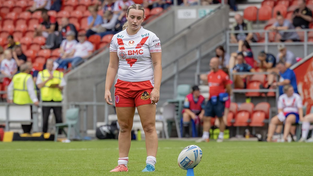 saints1890women's tweet photo. Well done to Naomi, Katie, Luci &amp; Dani on being named in @rlworld’s Women’s Team of the Month! 👏 

#COYS https://t.co/WIDTboG8vX