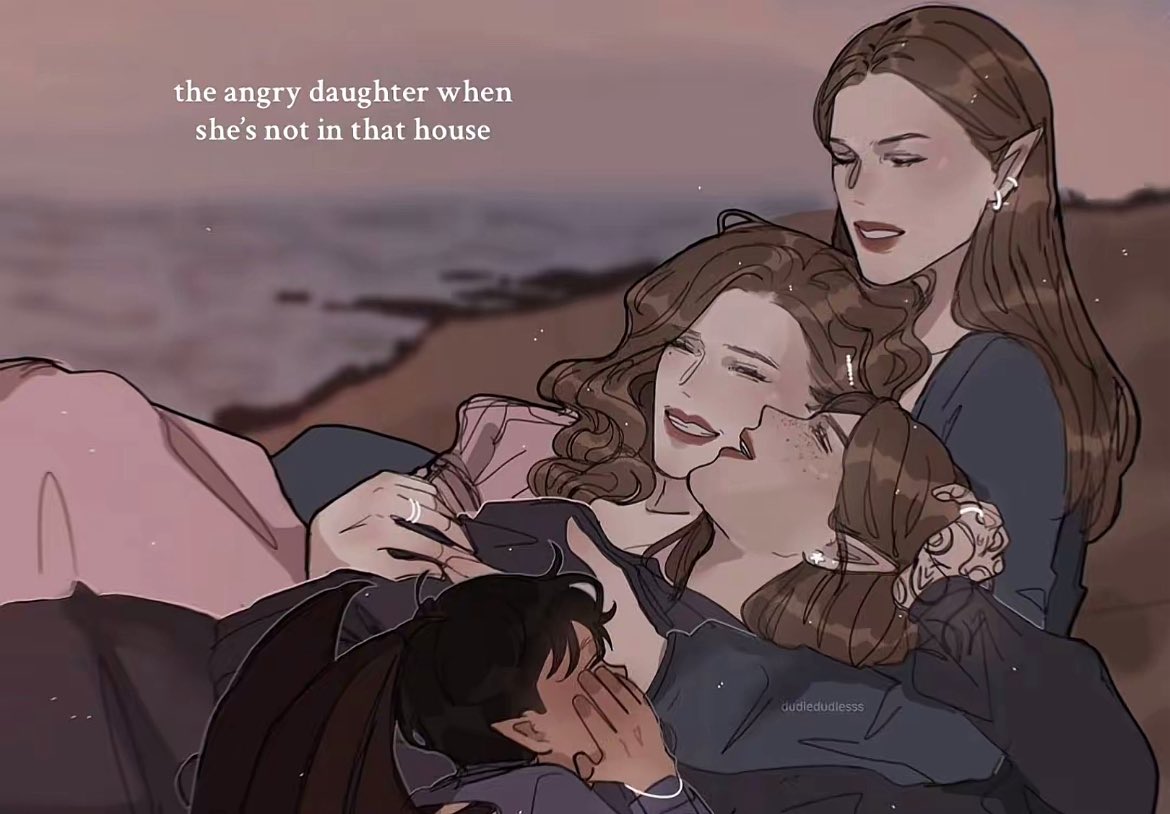 aelinyoung's tweet image. the angry daughter when she’s not in that house❤️🩹