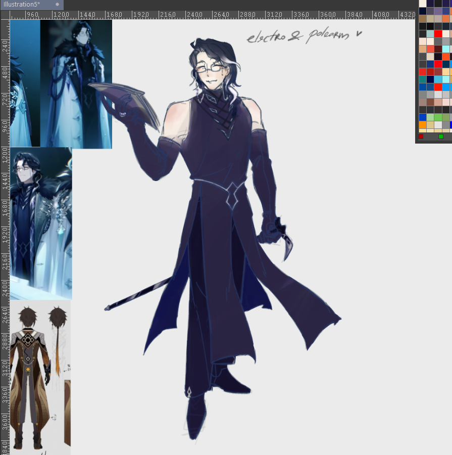 seaisopod0's tweet image. a wip and a thing for my revived hyperfixation
#Dottolone #Pantalone #Dottore