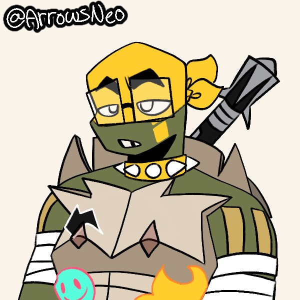 alexCwashere10's tweet photo. @Justadumbartist I ship myself with Donnie and my oc has INSANE fucking lore lmao https://t.co/7QlGFMArJH