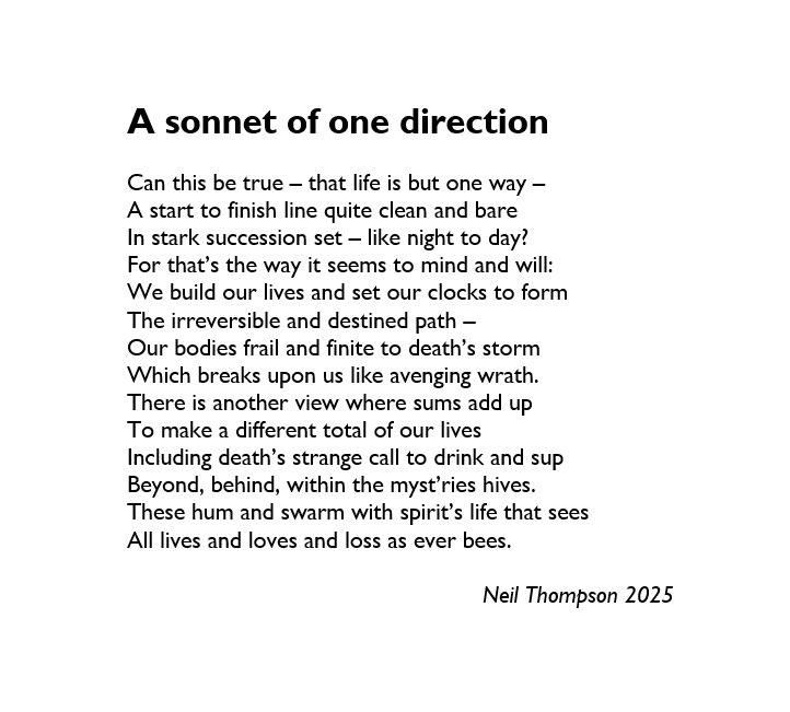 A trio of poems written in Abbotsbury over the days spanning my brother in law’s funeral