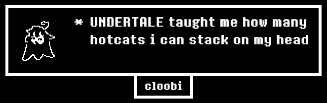 cloobii's tweet photo. @tobyfox :D https://t.co/3uJIVr7Yi1
