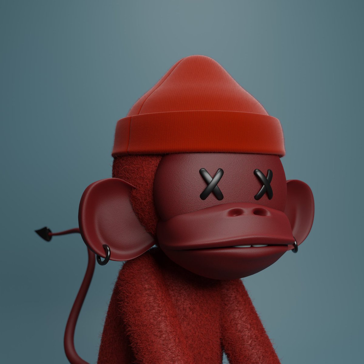 Red beanie <a href="/MonkeRejects/">Rejects</a> fresh now as it was in the beginning