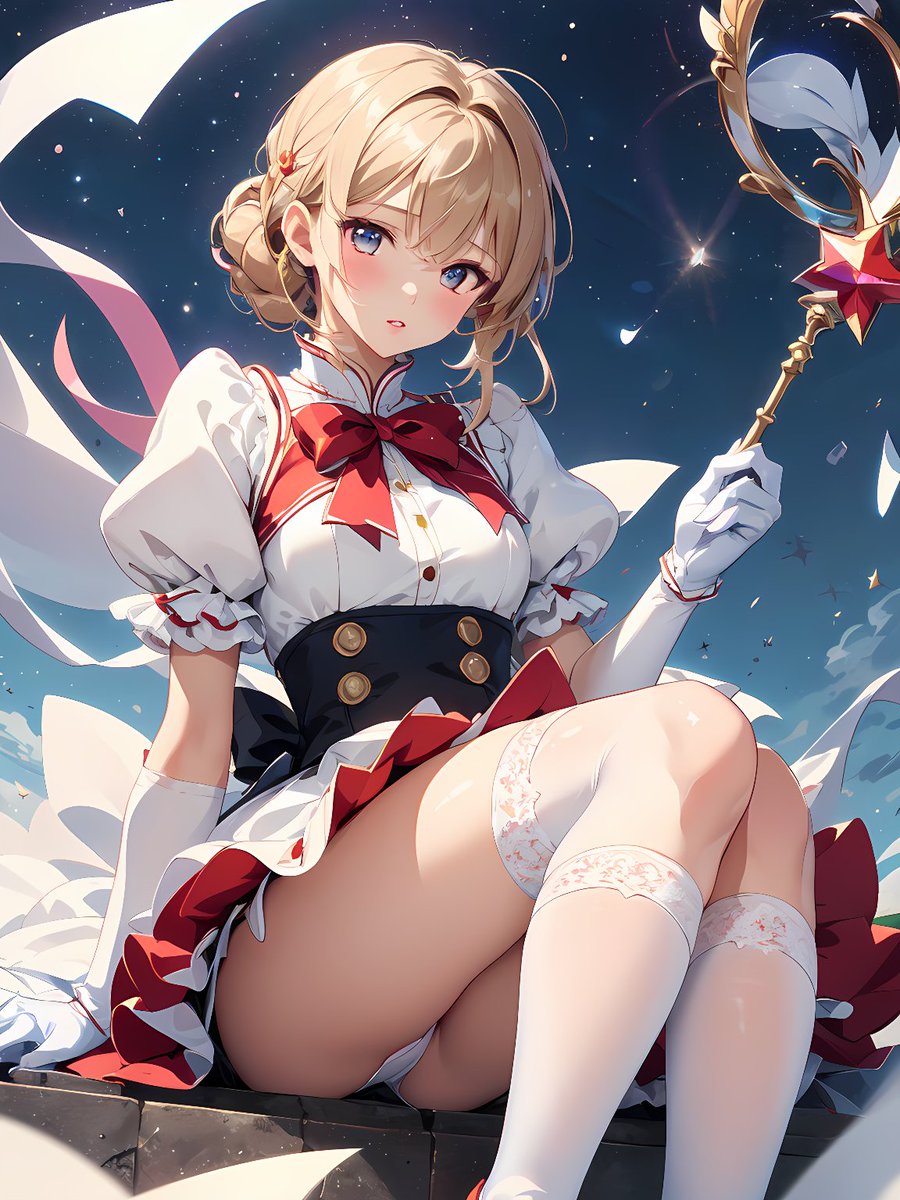 Sheena_AIart2's tweet image. わかってるの、そろそろ魔法少女🪄は厳しいって💦