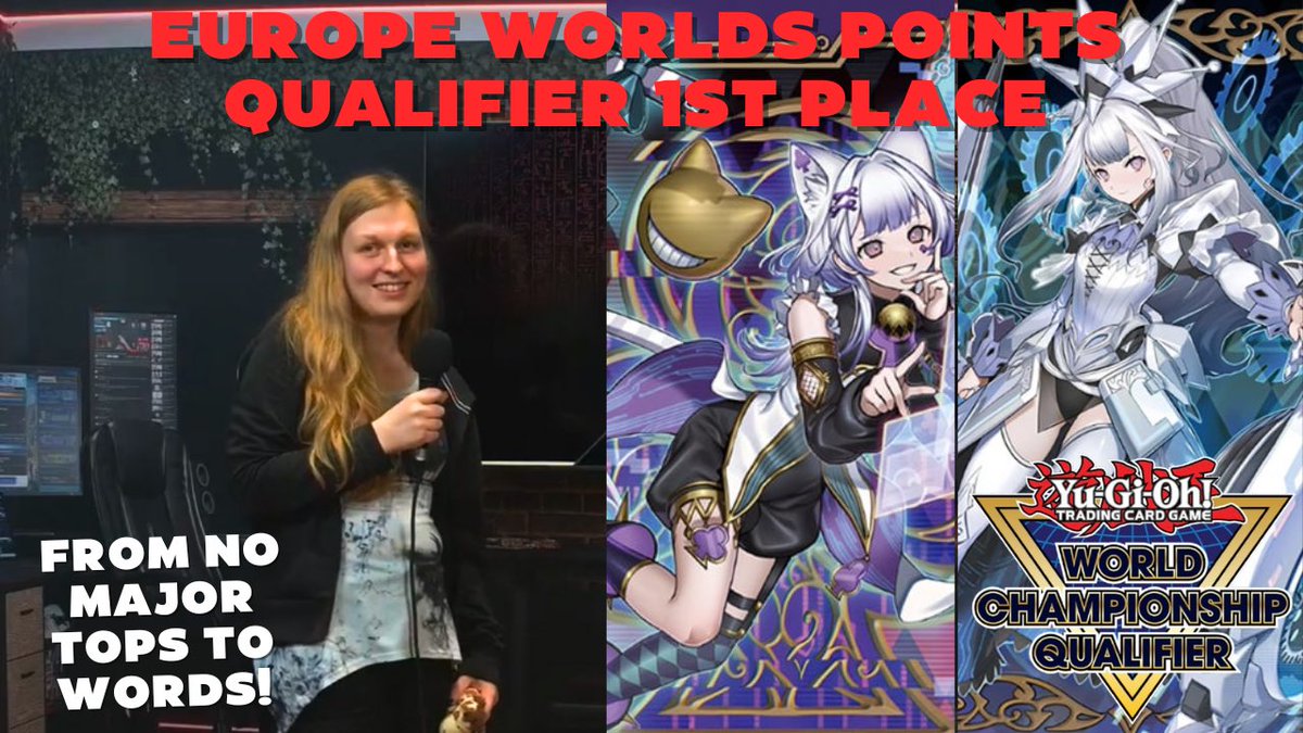 Lampi_Ygo's tweet image. Yuna went through the European points playoff completely undefeated and qualified to the World Championship without even having a Major event top so far. Crazy story! 🔥
Check out her deck profile on the channel:
youtu.be/HafYZqoq2Mk?si…