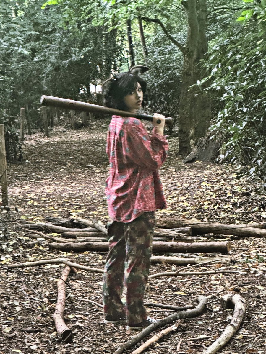 brb following a pointed tail