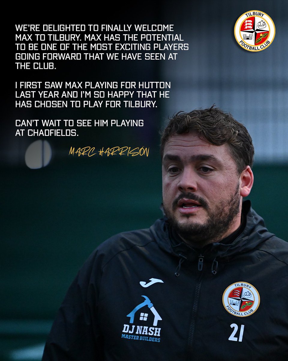 tilburyfc's tweet image. 💭 Gaffer’s Thoughts!

📖 Read what @MarcHarrison11 had to say about the signing of Max Appauh!

#COYD | #DockersAsOne