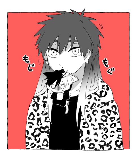 KUMA_WB's tweet image. 5分くらいのアホらくがき、朝飯は🌸の🏹ちゃん