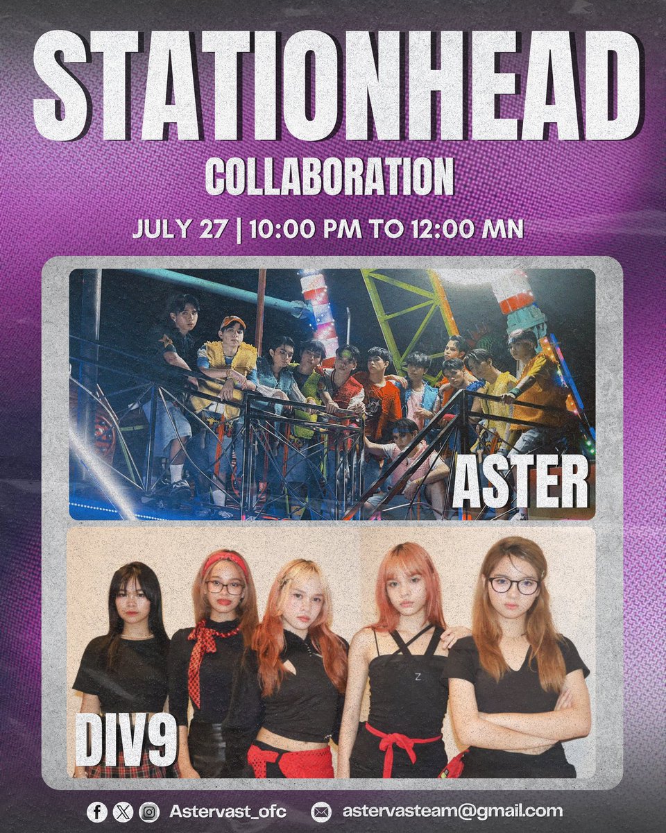 📢 STATIONHEAD COLLABORATION 📷 

Calling TWINKLEs and HALO to join our streaming  party tonight.  

See you later at 10:00PM - 12:MN PHT

Hosted by : 📻 stationhead.com/div9halosvt

#ASTER <a href="/_asterofc/">ASTER</a> <a href="/_twinklesofc/">Twinkles Official</a>
#DIV9  <a href="/Div9_Halo_Ofc/">DIV9 HALO OFC</a>