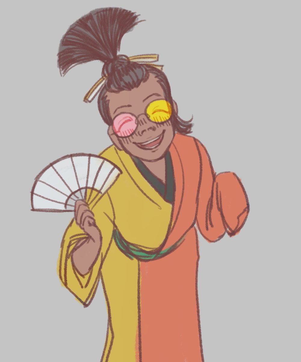 c12hydro22oxy11's tweet image. No but do you see the vision. Them wearing both different colored kimono and the deal maker glasses. Do you see the vision!! 

#UendoToneido #Patches