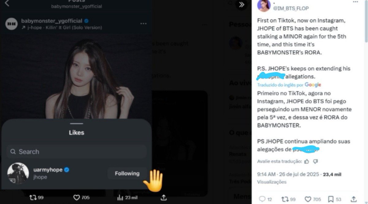 tododiablink's tweet image. Não sei o que é pior: a acusação tirada do cu, ou o following... no final do dia, todo blink é fã dos artistas que jogam hate.