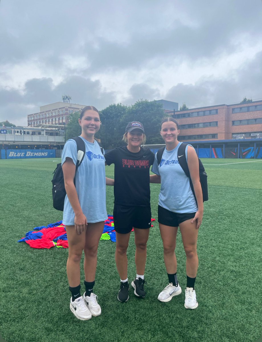 Bly McGill (@blymcgill) on Twitter photo Huge thanks to <a href="/DPU_OBrien/">Michele O'Brien</a>, <a href="/Coachroth5/">Brendan Roth</a>, and the entire DePaul training staff for putting on an awesome ID camp! I had a blast learning about the <a href="/DePaulWSOC/">DePaul Women’s Soccer</a> program! Huge thanks to <a href="/DPU_OBrien/">Michele O'Brien</a>, <a href="/Coachroth5/">Brendan Roth</a>, and the entire DePaul training staff for putting on an awesome ID camp! I had a blast learning about the <a href="/DePaulWSOC/">DePaul Women’s Soccer</a> program!