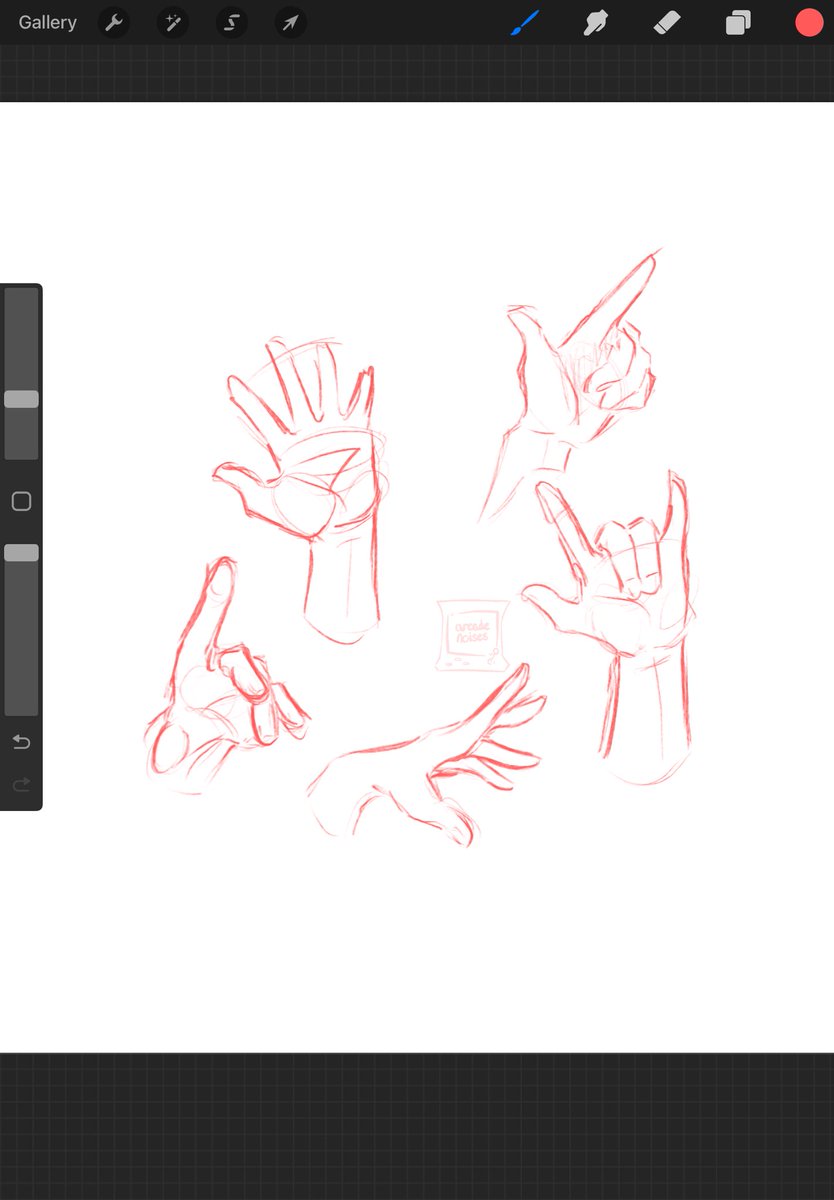 arcadenoises's tweet image. My left hand