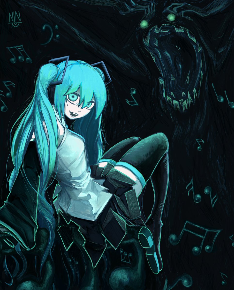 Oh yeah i forgot i did a miku
#HatsuneMikuArt #VOCALOID