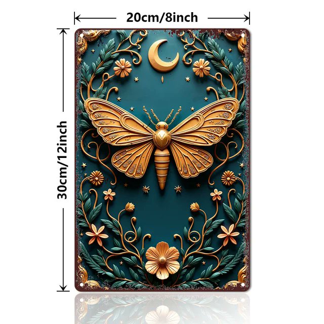 TheSheShed66393's tweet image. Shop now to add a whimsical vintage vibe at home with our Vintage Metal Moth &amp;amp; Floral 2D Tin Wall Art (7.87×11.81)!

thesheshedshop.com/product/vintag…

#VintageDecor #MothArt #FloralWallArt #RusticVibes #HomeStyling #CottagecoreDecor #TinSignArt #WallArtInspo #SheShedStyle #HomeDecorLovers
