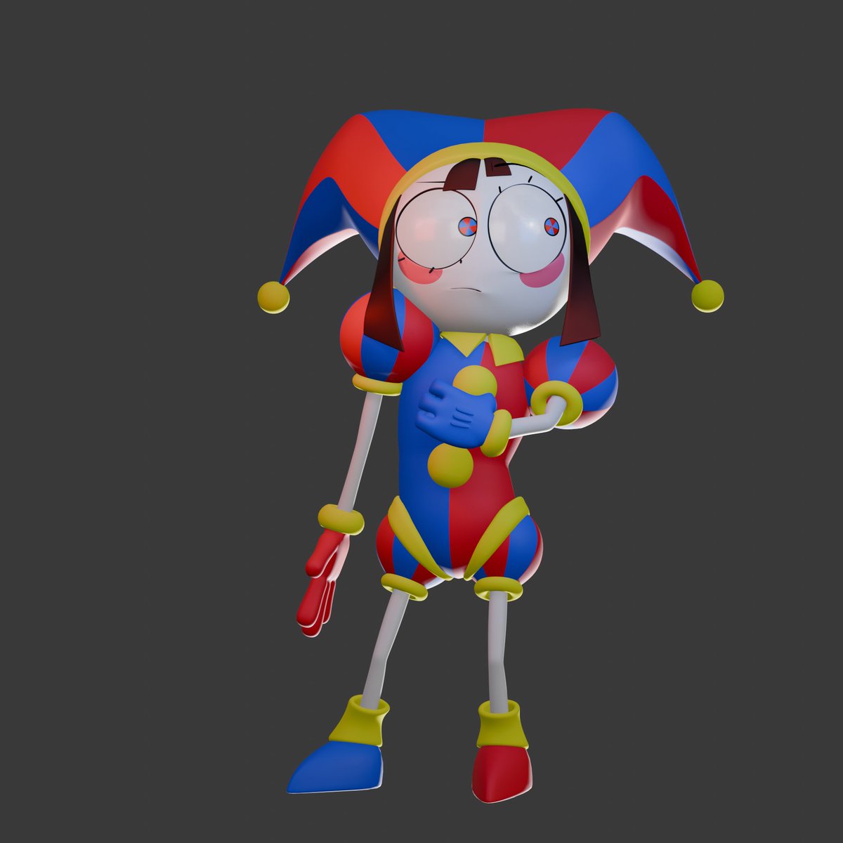 malikradwan_m6's tweet image. Test render with new Pomni
Stay tuned
#TheAmazingDigitalCircus #TADC #tadcpomni #Pomni #b3d #blender3d #3dmodeling