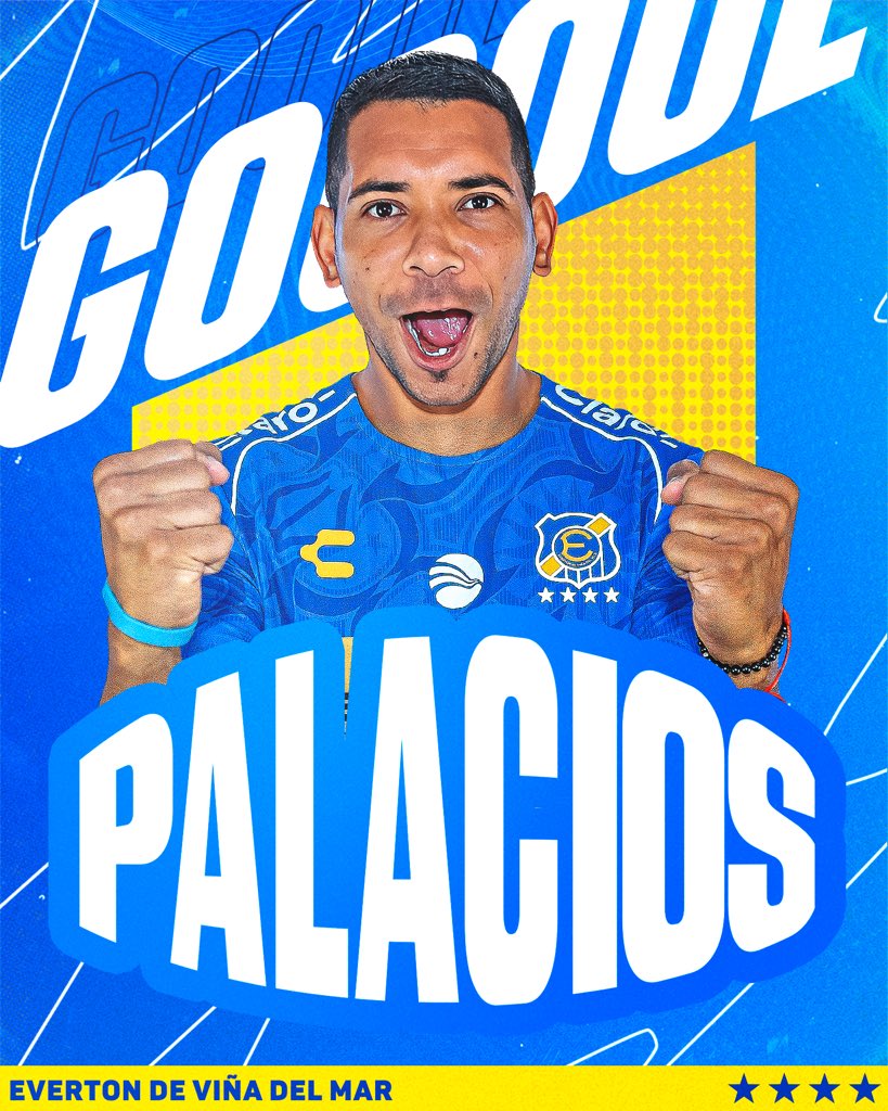 evertonsadp's tweet image. 24’ PT ⏱️ • ¡GOOOOOOOOL ORO &amp;amp; CIELO! ⚽️ Córner de Nicolás Baeza, la peina Sebastián Sosa y en el segundo palo aparece Cristian Palacios para aumentar el marcador en casa 🇺🇦❤️‍🔥.

Fecha 17 📌 #LigaDePrimeraItaú ⭐️

#EVEvsHUA 🔵🟡 3-0 ⚫️🔵

🔹️ #YoCreoEnElEforé • #VamosEverton •…