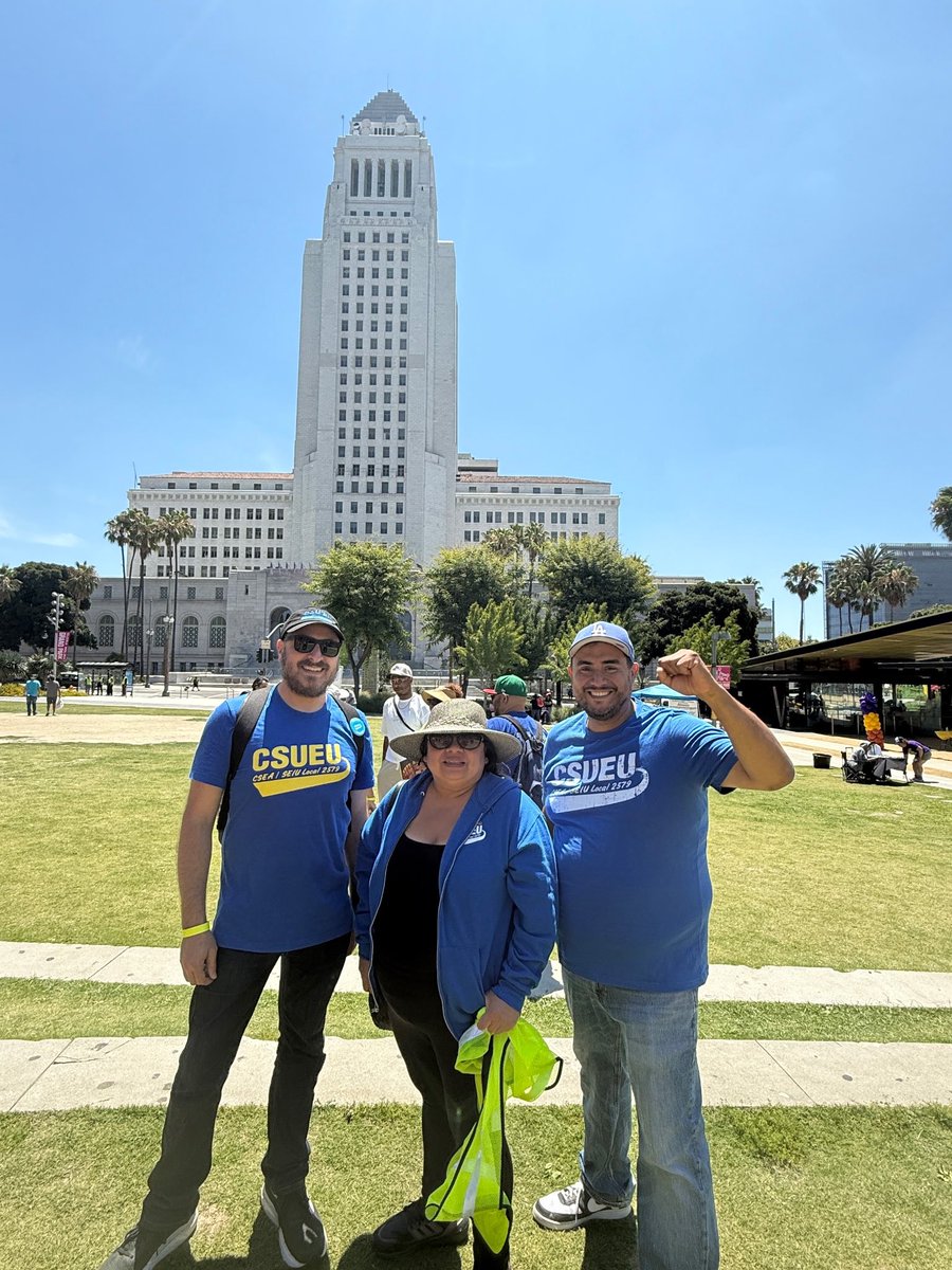 CSUEU LA ready for action ✊🏽