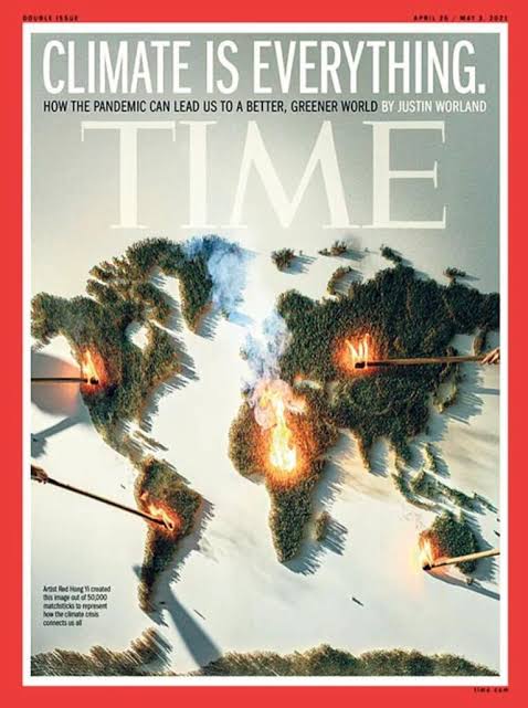 Her orman yangınında aklıma bu kapak geliyor. Sanki bir şeylerin işaret fişeğiydi.