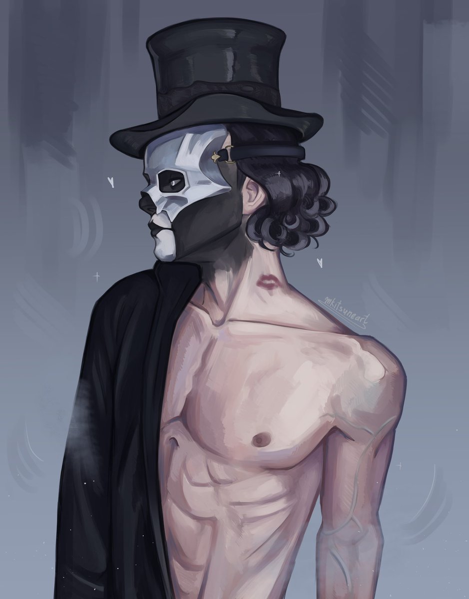 mkitsuneart's tweet image. Kiss~💙

#Ghost #ghostfanart #ghosttwt #perpetua