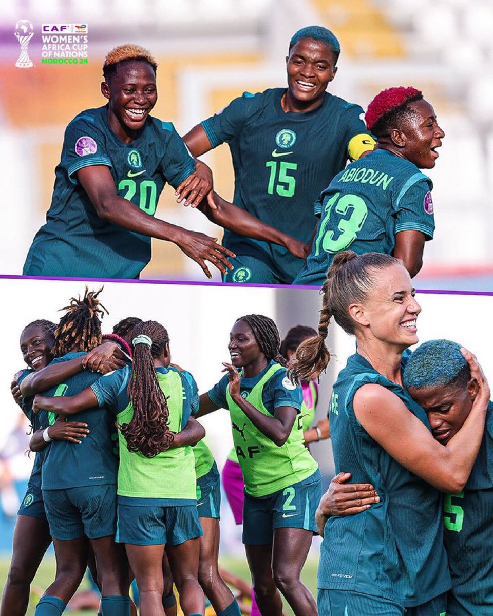 Priceless_MCI's tweet image. The Nigerian super falcons came back from 2-0 down, to 2-3!
No Nigerian will scroll past without interacting 💚