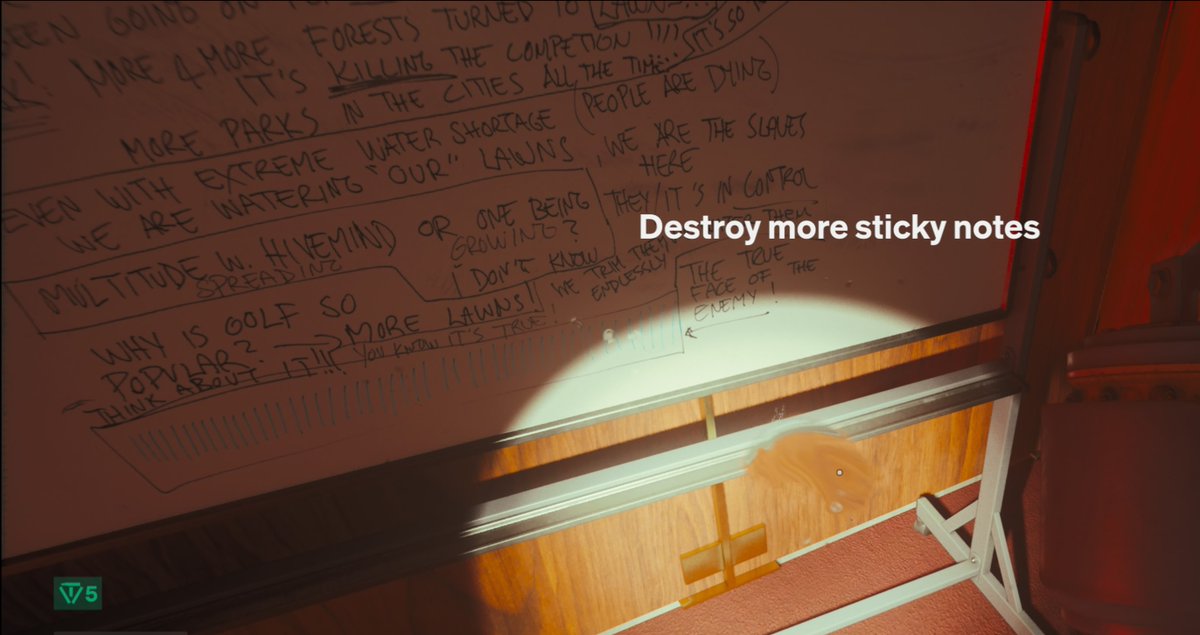 TheDogtor's tweet image. Also, these &apos;grass lawn&apos; notes on a whiteboard in Paper Chase.... 👀👀👀 #FBCFirebreak
