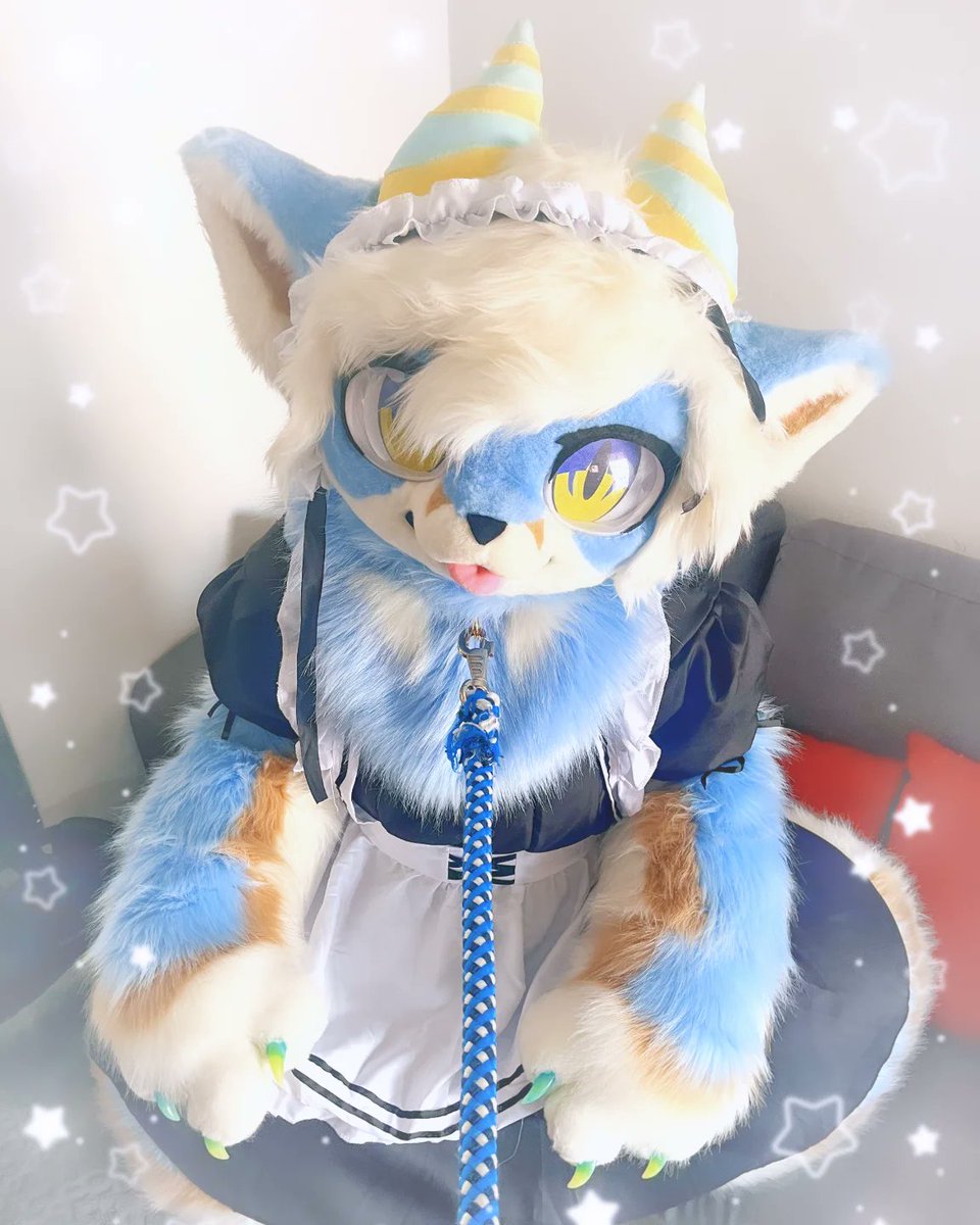 Fantasy_Pup's tweet image. ✨ Hewwo! I’m Garawai ✨
I&apos;m a kemono fursuiter from 🇪🇦
I draw and make content for tiktok, Instagram and YouTube 💙 

• Makers:
Reddemon2333 / 布丁 / Cucu.Tantan

❌ racists/pedos/zoos ❌

⭐[Channel]t.me/+RBdwroLFE3JmM…
⭐[Commission info]
 garawai.carrd.co