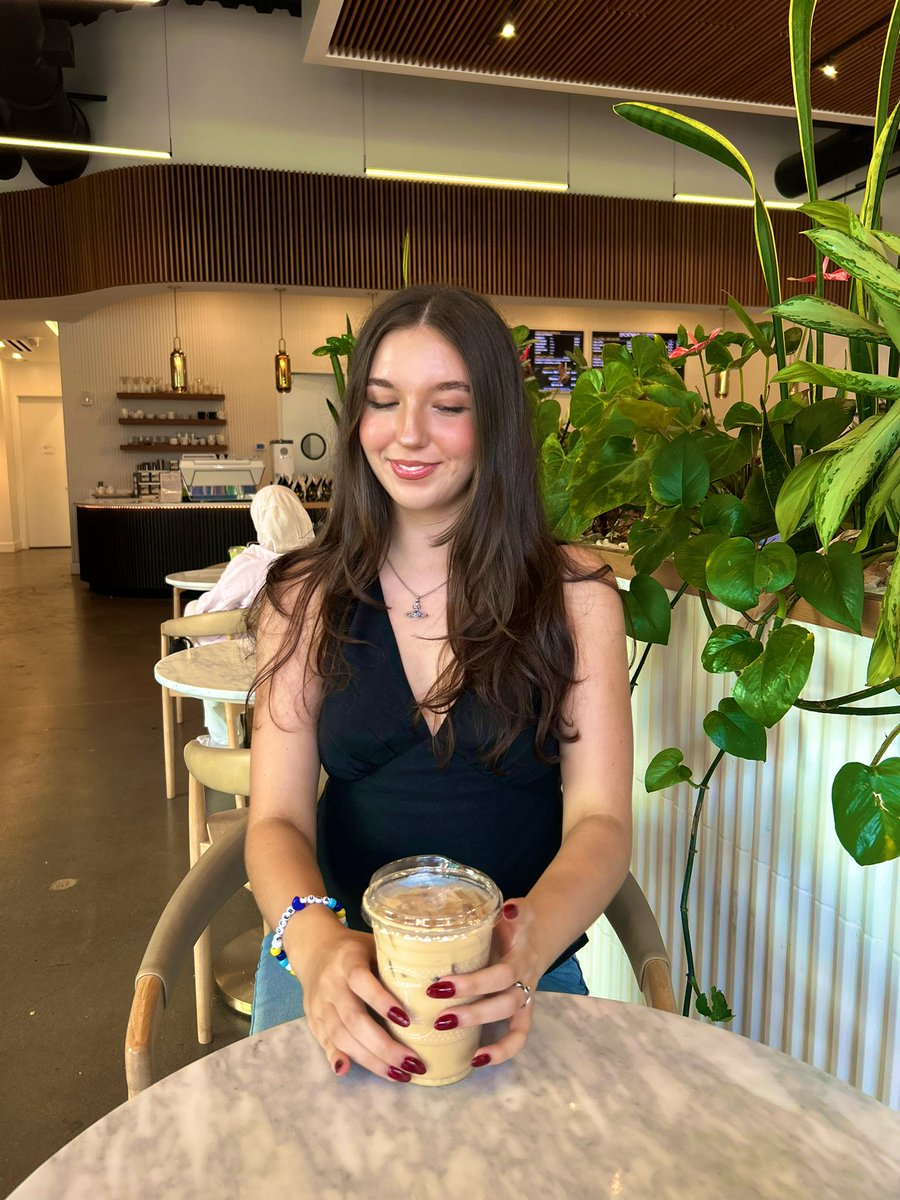 dollytopia's tweet image. coffee run before seeing jin!