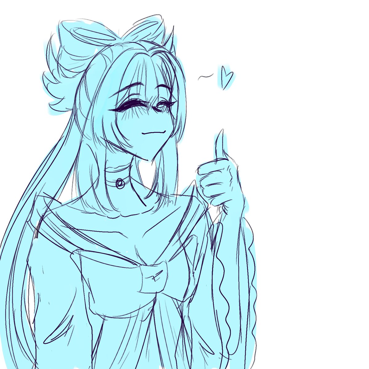 lesynthvapors's tweet image. Random kokomi thumbs up doodle :>
#kokomi #sangonomiyakokomi #HoYoLAB #Genshin