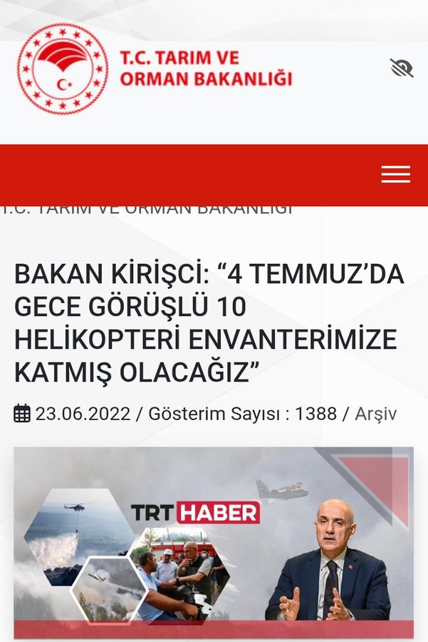 Gece görüşlü helikopterler nerede ? <a href="/VahitKirisci/">Prof.Dr.Vahit Kirişci</a>