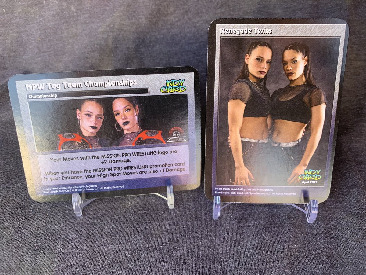 Raw Deal Indy Card - An Independent Wrestling Game (@rawdealindycard) on Twitter photo <a href="/PaRenegade1_8/">PaRenegade</a> We like the way this conversation is headed. <a href="/WrestlingAtomic/">Atomic Legacy Wrestling</a> has lots of cool titles. We like it when The Renegades win titles…… <a href="/PaRenegade1_8/">PaRenegade</a> We like the way this conversation is headed. <a href="/WrestlingAtomic/">Atomic Legacy Wrestling</a> has lots of cool titles. We like it when The Renegades win titles……